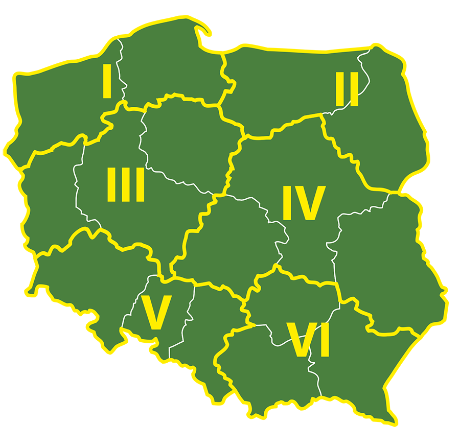 Mapa regionów